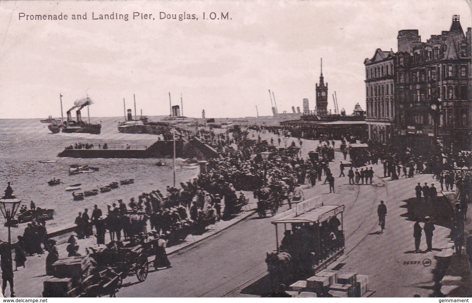 DOUGLAS - PROMENADE AND LANDING PIER - Isle Of Man