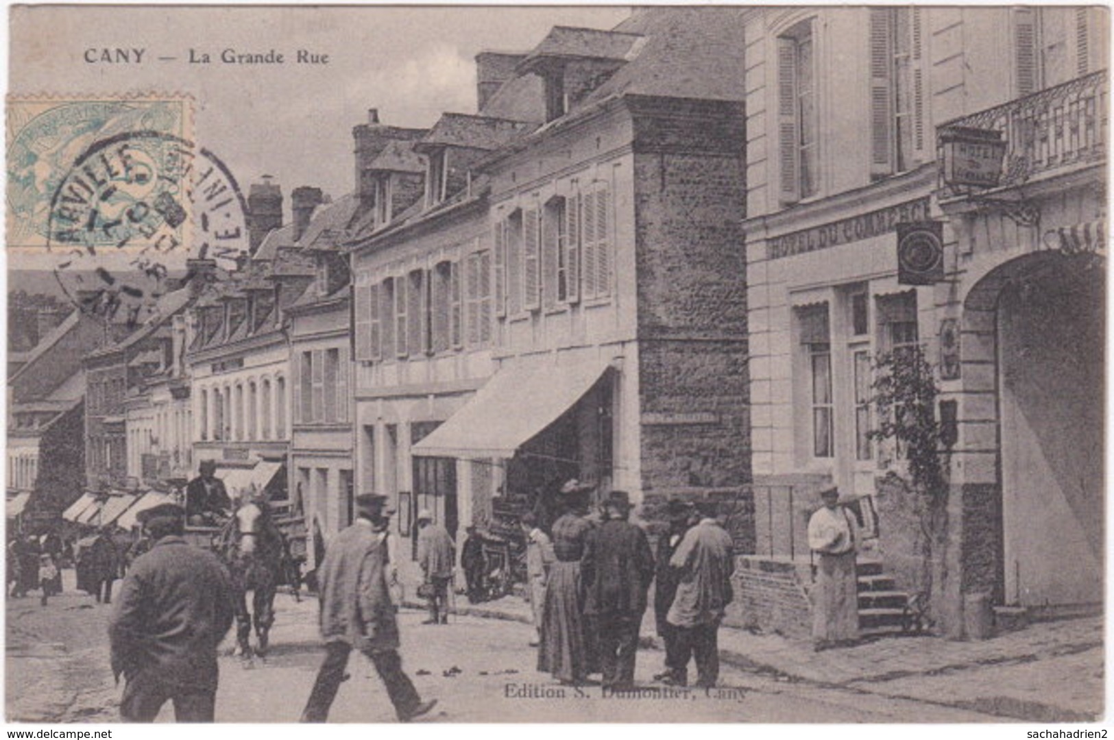 76. CANY. La Grande Rue - Cany Barville