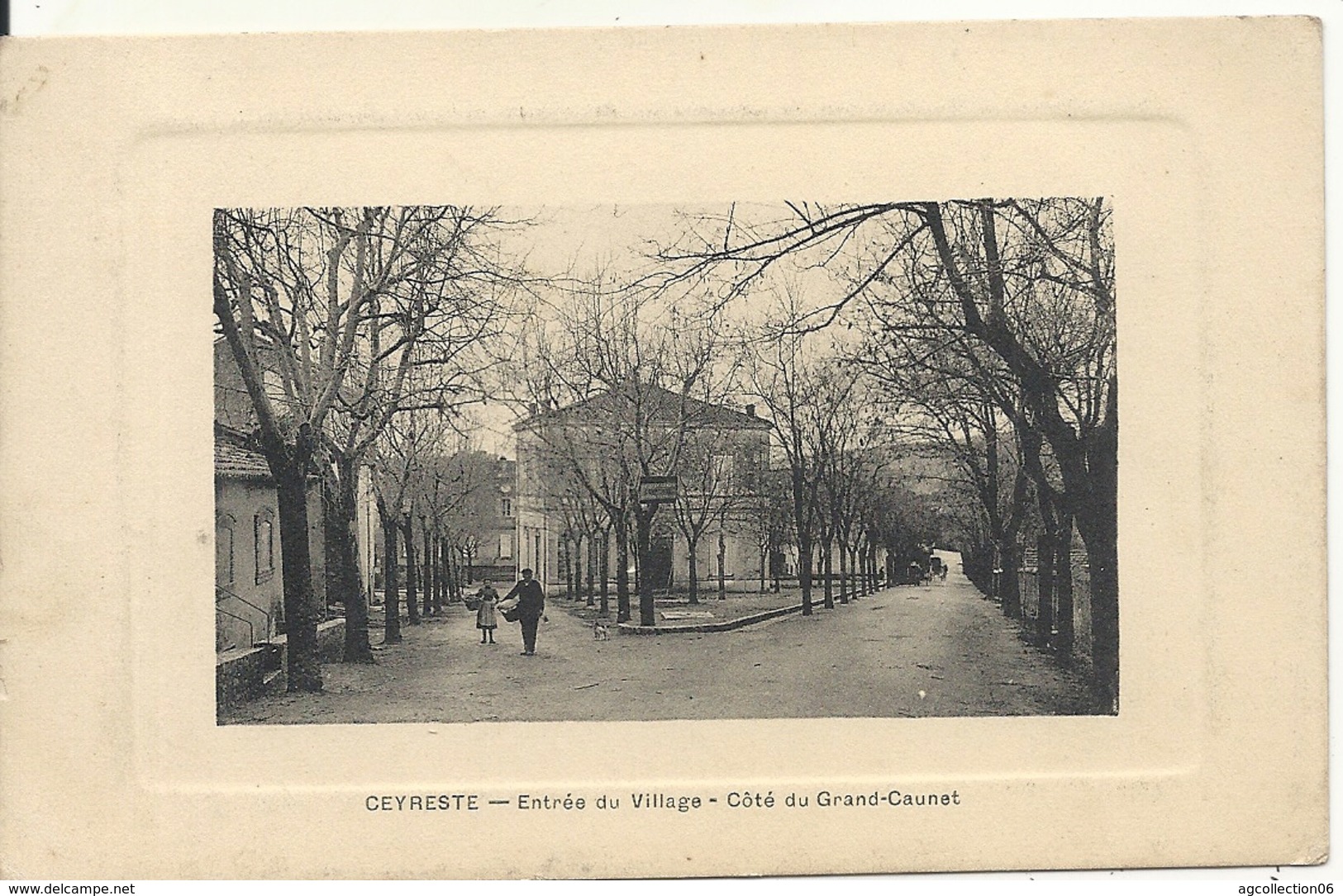 CEYRESTE. ENTREE DU VILLAGE. COTE DU GRAND CAUNET - Autres & Non Classés