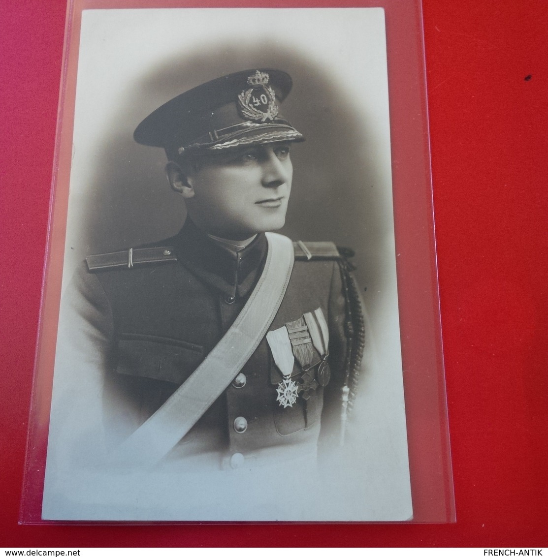 CARTE PHOTO SOLDAT POLONAIS  SABLON ? 1931 - Polen