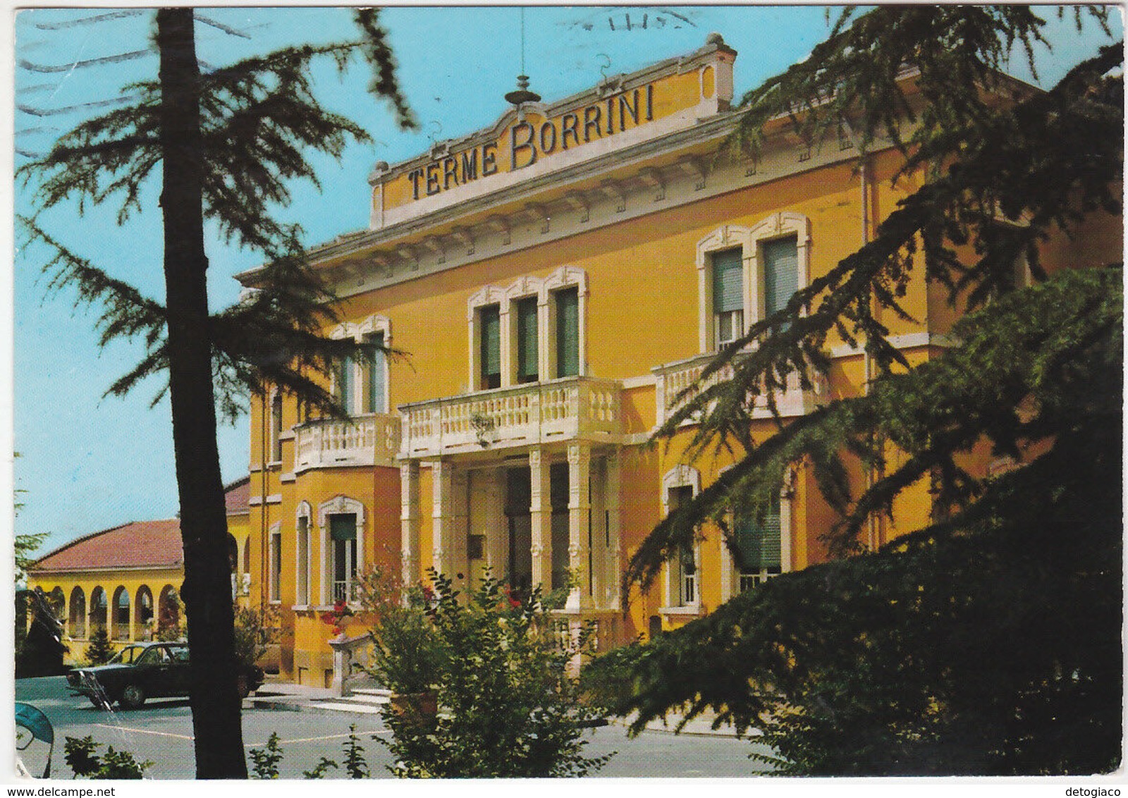 MONTICELLI TERME - PARMA - TERME ITALO BORRINO - INGRESSO STAB. TERMALE -31650- - Parma