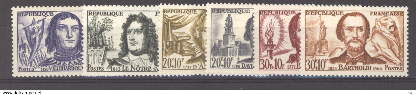 France  :  Yv  1207-12  ** - Neufs