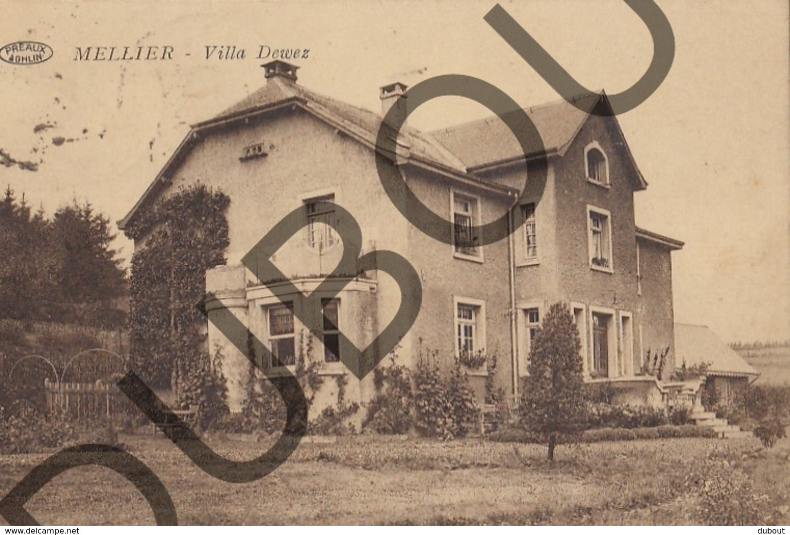 Postkaart/Carte Postale -  Mellier - Villa Dewez  (G841) - Léglise