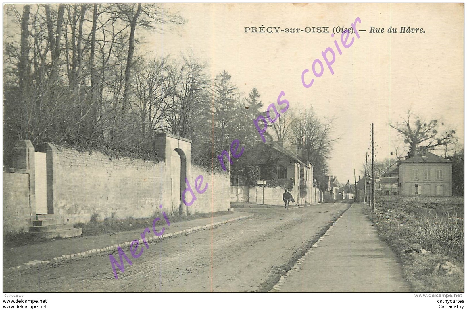 60. PRECY SUR OISE . Rue Du Havre . - Précy-sur-Oise