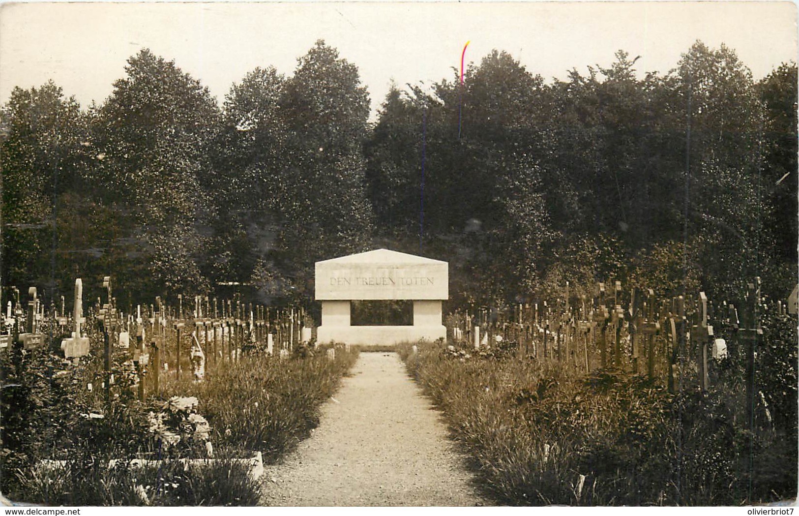 Guerre 14/18 - Houthulst - Carte-Photo - Cimetière Allemand - Kerkhof - Houthulst