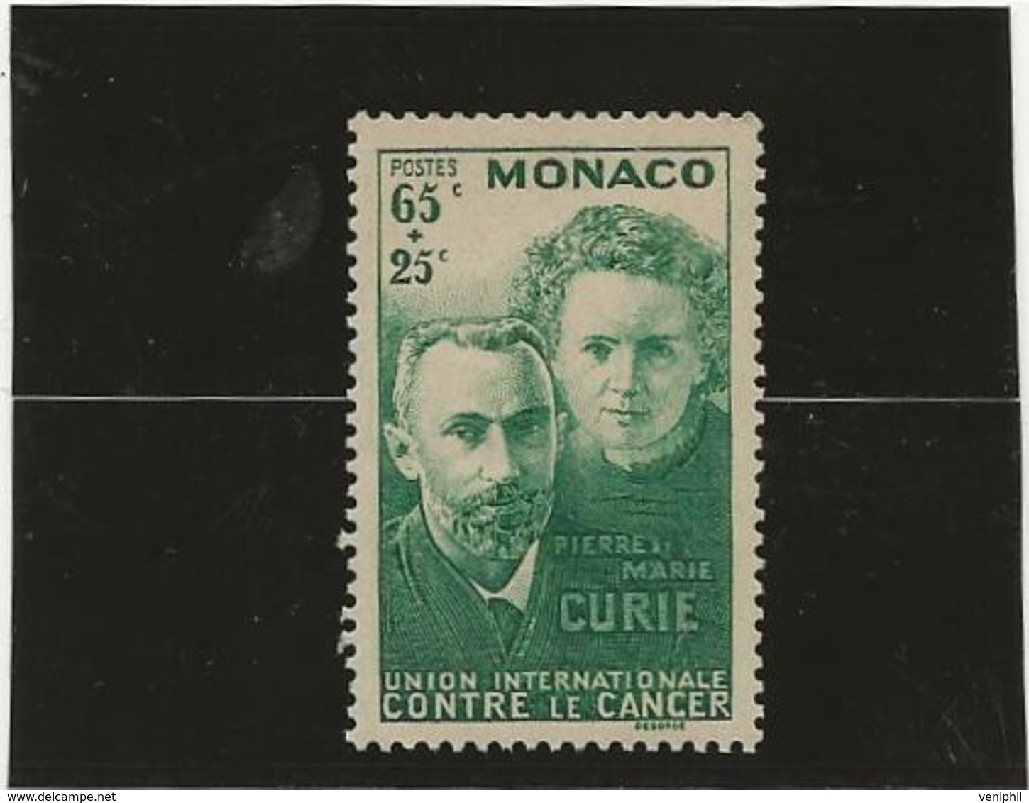 MONACO - N° 167 NEUF - CHARNIERE  - ANNEE 1938 - COTE : 14 € - Neufs