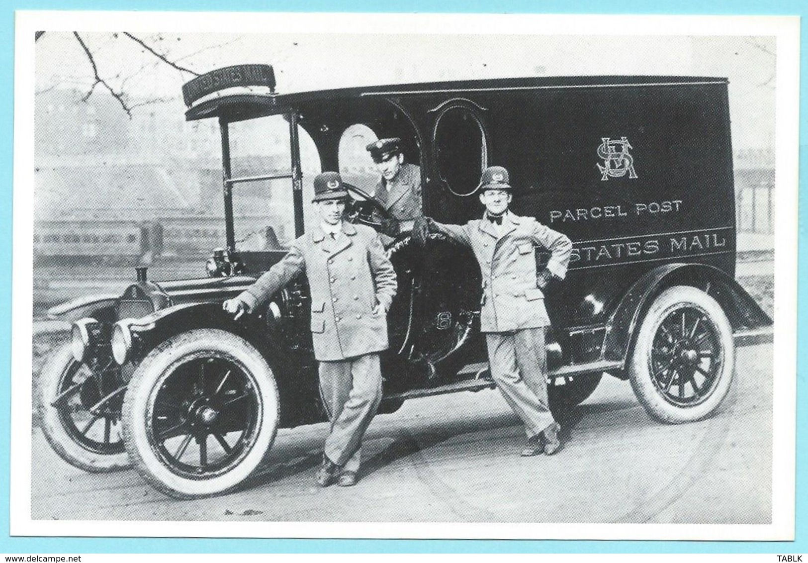 1070 - USA - NATIONAL POSTAL MUSEUM - EARLY US PARCEL POST MAIL TRUCK - Post & Briefboten