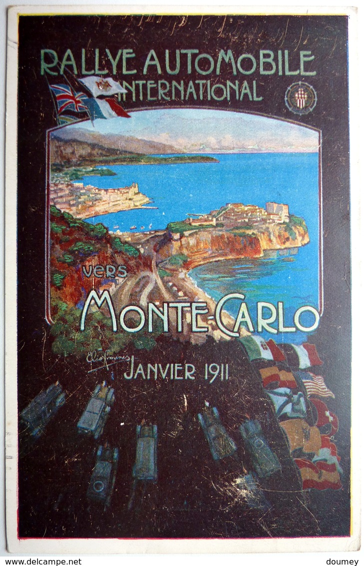 RALLYE AUTOMOBILE INTERNATIONAL - MONTE-CARLO JANVIER 1911 - Monte-Carlo