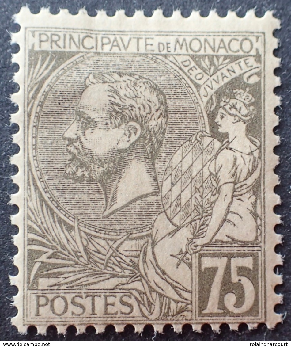 R2740/75 - 1920/1921 - MONACO - PRINCE ALBERT - N°45 NEUF* - Unused Stamps