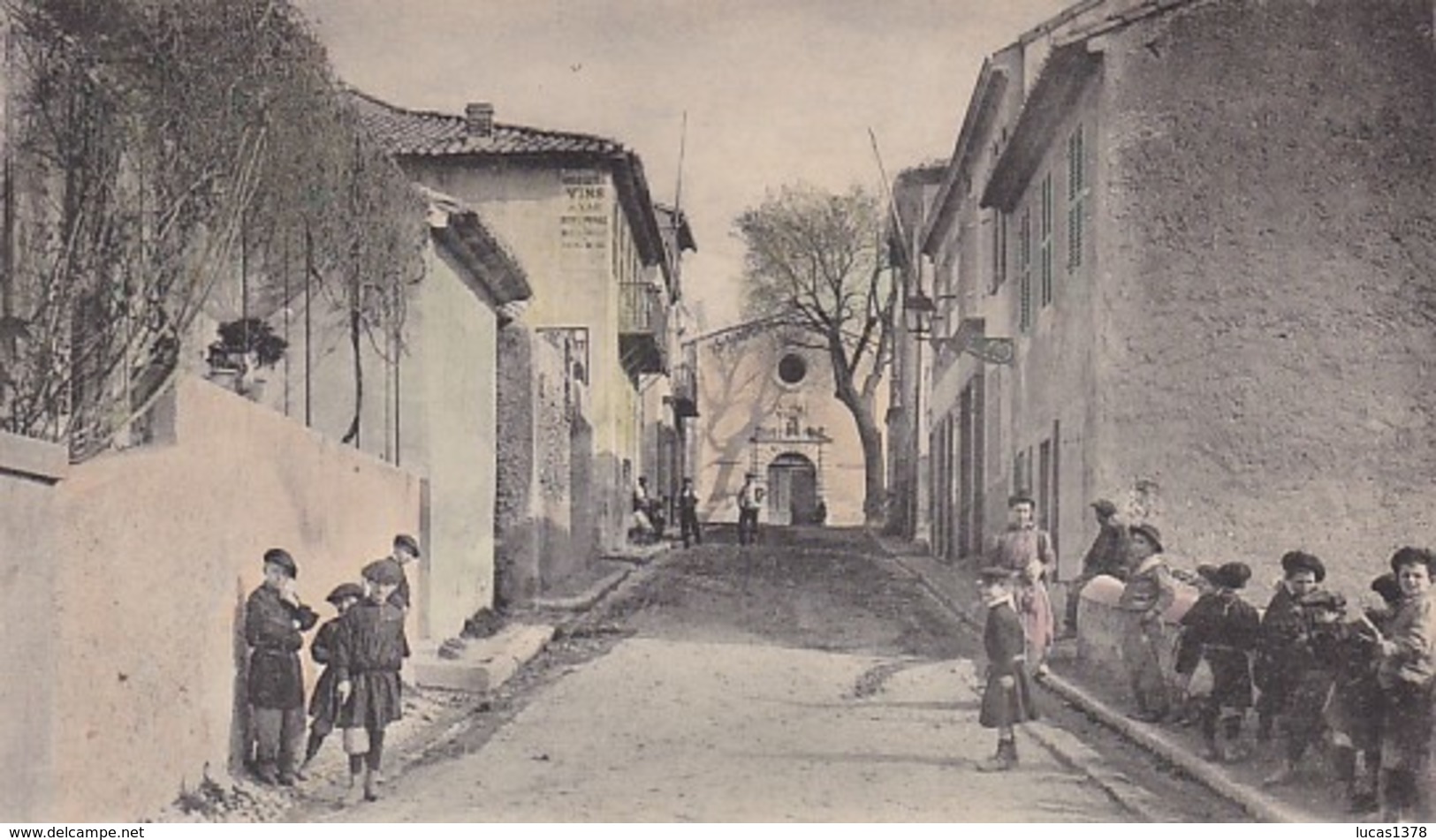 13 / MARSEILLE / LES CAILLOLS / ENTREE DU VILLAGE / TRES BELLE CARTE COLORISEE LACOUR 1072 / TTBE - Les Caillols, La Valentine