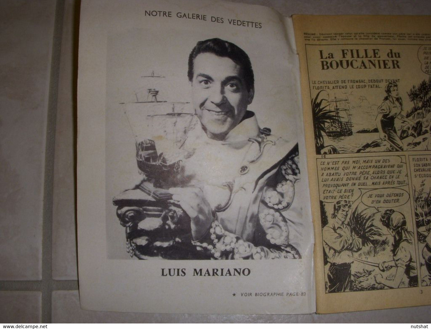BD Pt Format FRIMOUSSE N° 69 23.05.1961 LUIS MARIANO - Autre Magazines