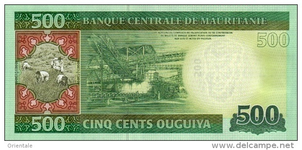 MAURITANIA P. 18 500 O 2013 UNC - Mauritanie