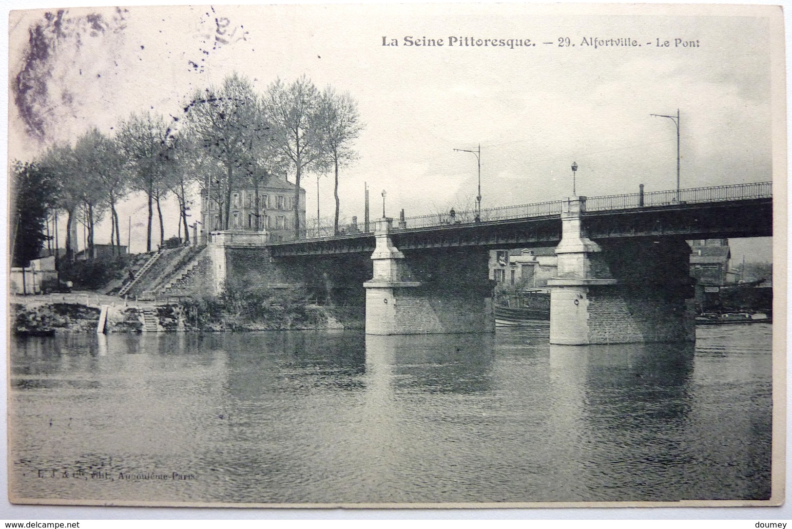 LA SEINE PITTORESQUE - LE PONT - ALFORTVILLE - Ile-de-France