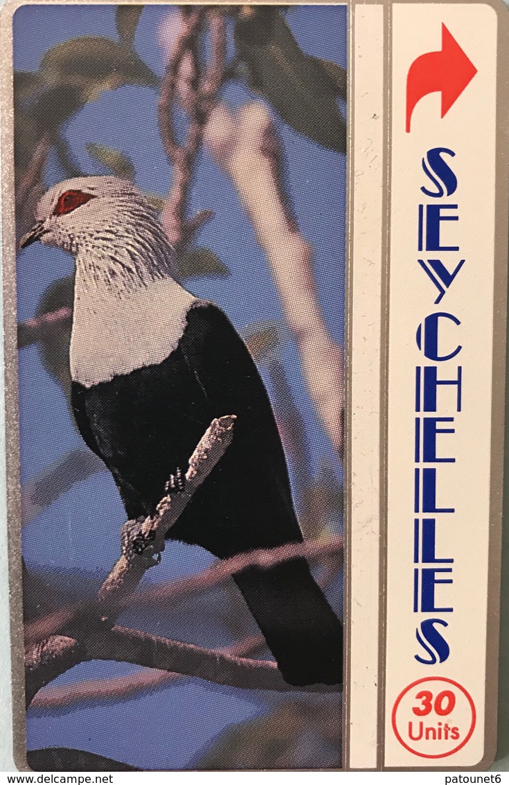 SEYCHELLES - Phonecard  -  Landis § Gyr  -  Comoro Blue Pigeon  -  30 Units - Seychelles