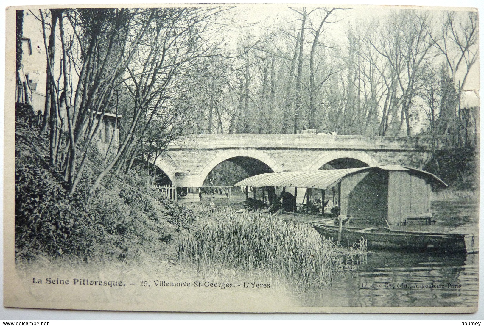 LA SEINE PITTORESQUE - VILLENEUVE St-GEORGES - L'YÈRES - Ile-de-France