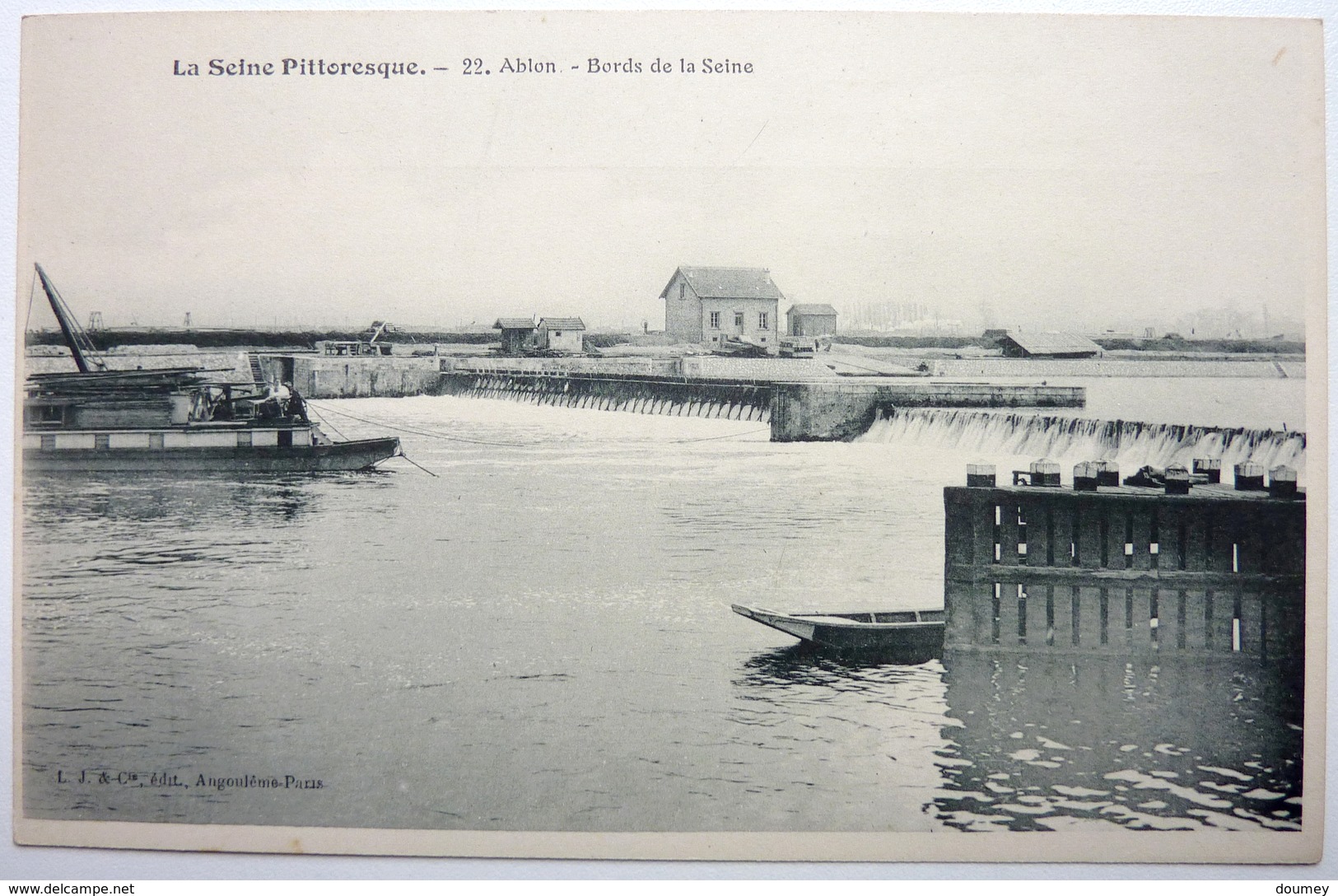 LA SEINE PITTORESQUE - BORDS DE LA SEINE - ABLON - Ile-de-France