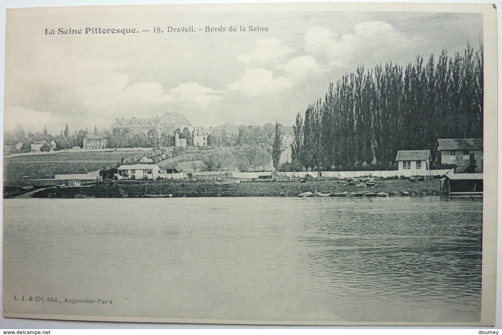 LA SEINE PITTORESQUE - BORDS DE LA SEINE - DRAVEIL - Ile-de-France