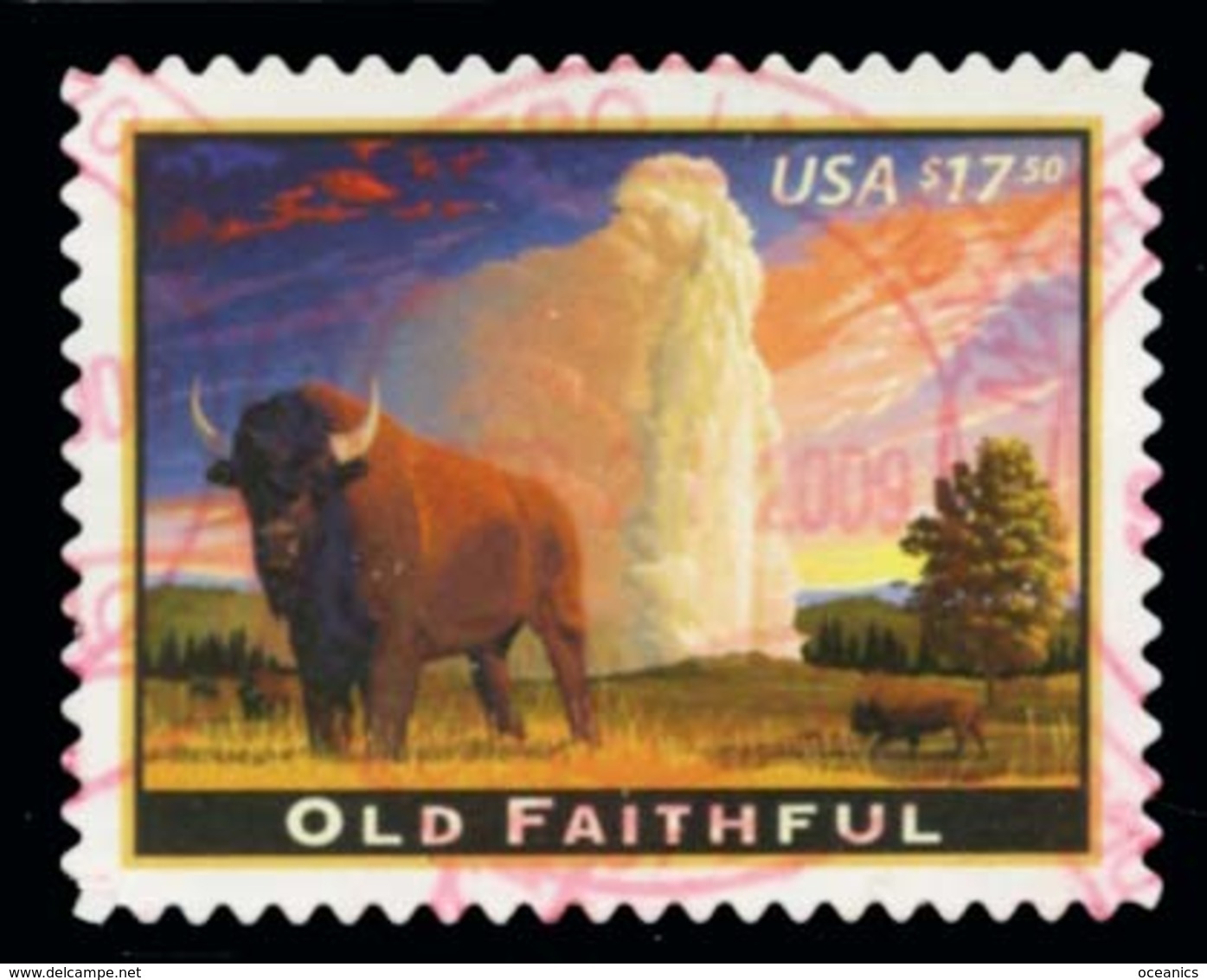 Etats-Unis / United States (Scott No.4379 - Old Faithful) (o) TB / VF - Sonstige & Ohne Zuordnung