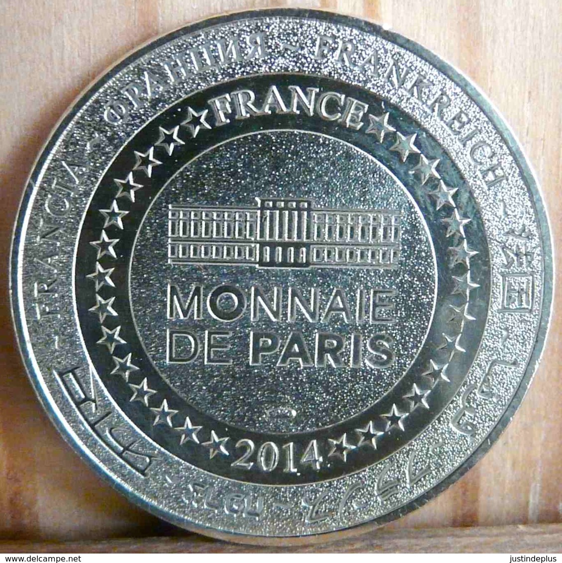 BATEAUX PARISIENS BATEAUX MOUCHES PARIS 2014 MONNAIE DE PARIS JETON TOURISTIQUE - 2014