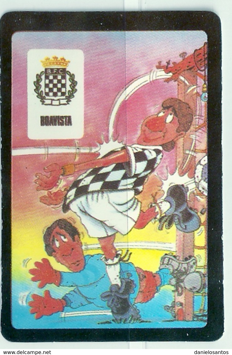 1986 Pocket Calendar Calandrier Calendario Portugal Futebol Soccer Boavista F Clube - Grand Format : 1981-90