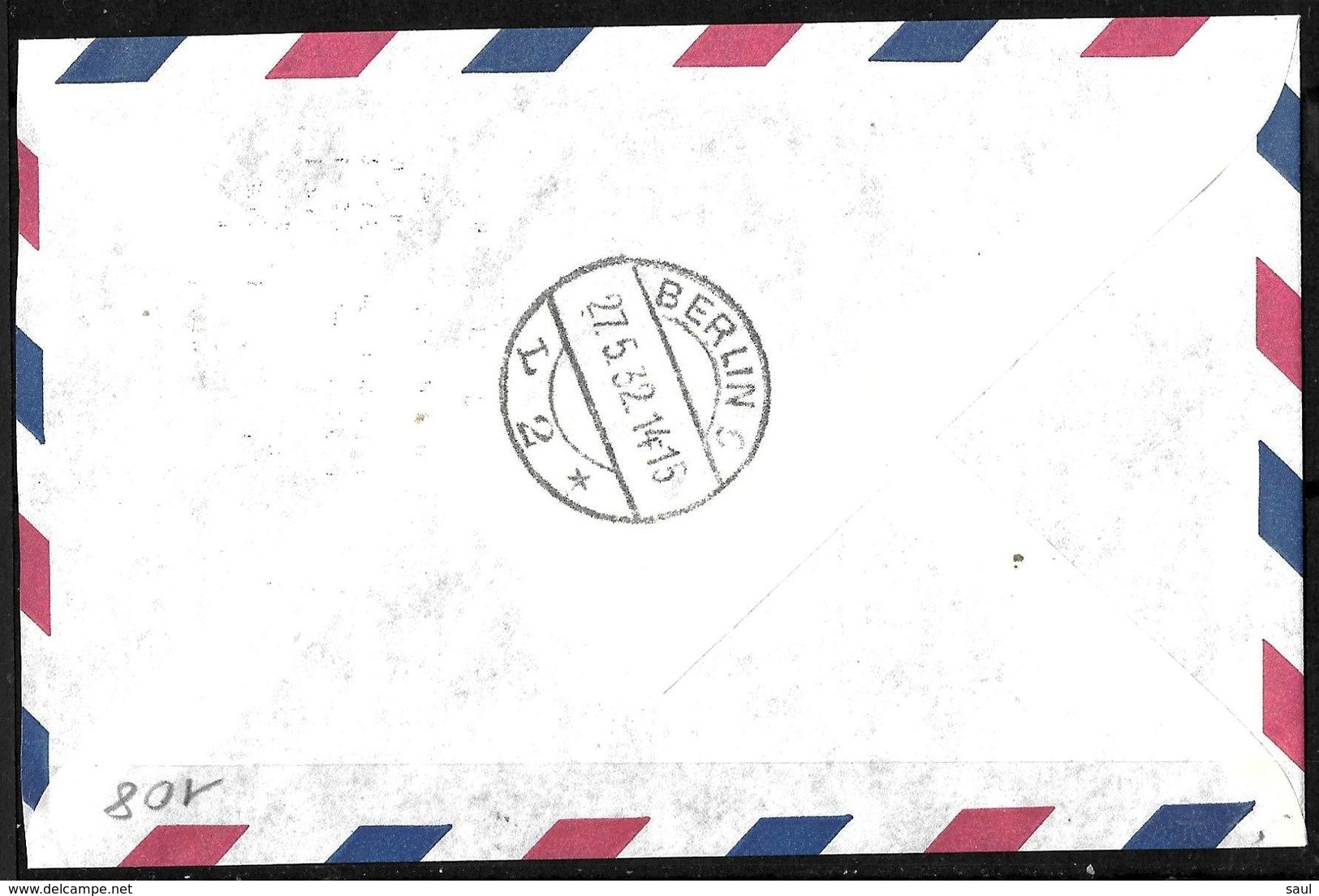 108 - GERMANY - 1932 - AIR MAIL - DORNIER FLIGHT - COVER - FORGERY, FALSE, FAKE, FAUX, FALSO, FALSCH - Non Classificati