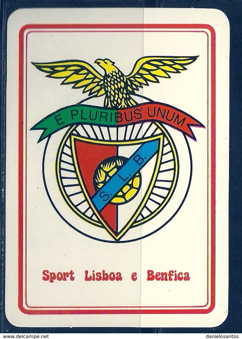 1985 Pocket Calendar Calandrier Calendario Portugal Futebol Soccer Sport Lisboa E Benfica SLB - Grand Format : 1981-90