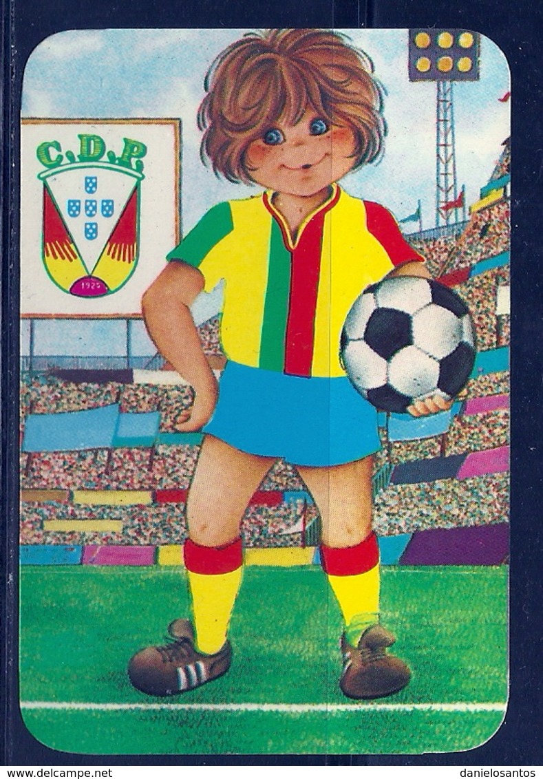 1985 Pocket Calendar Calandrier Calendario Portugal Futebol Soccer C.D.R. - Grand Format : 1981-90