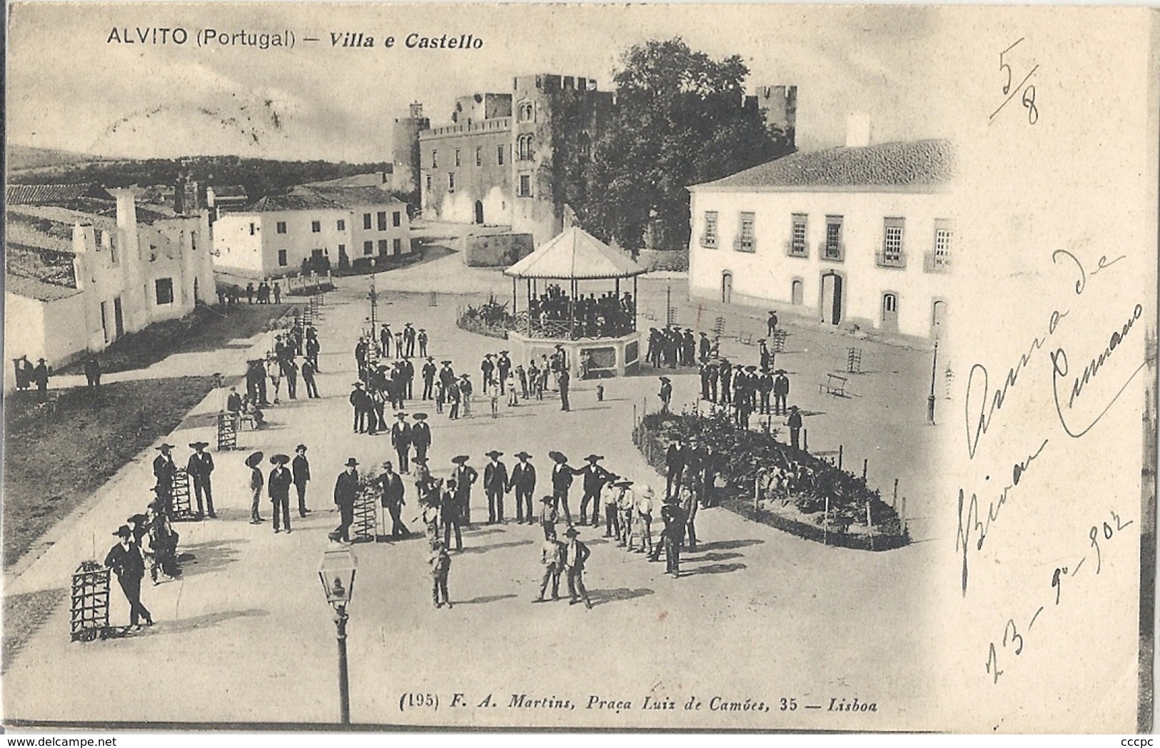 CPA Portugal Alvita Villa E Castello - Beja