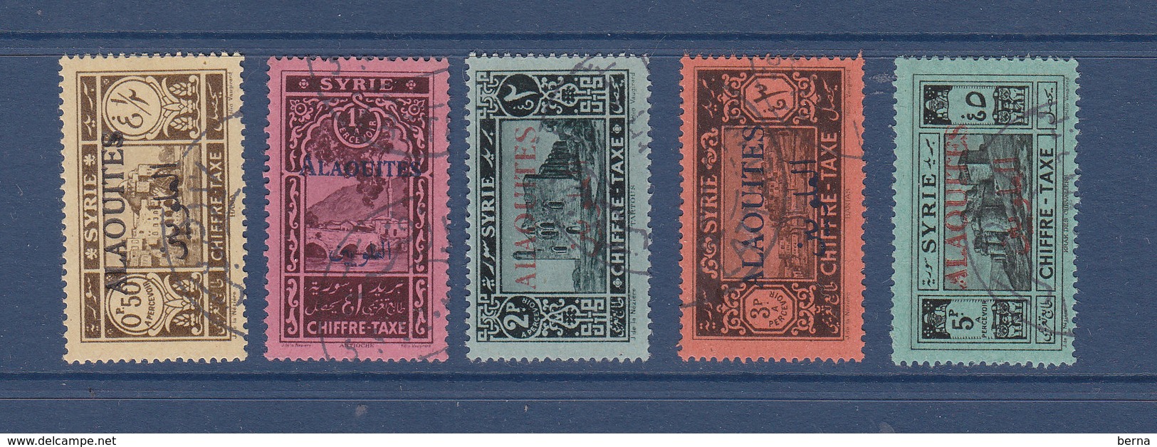 ALAOUITES TAXE 6/10   OBLITERES - Used Stamps