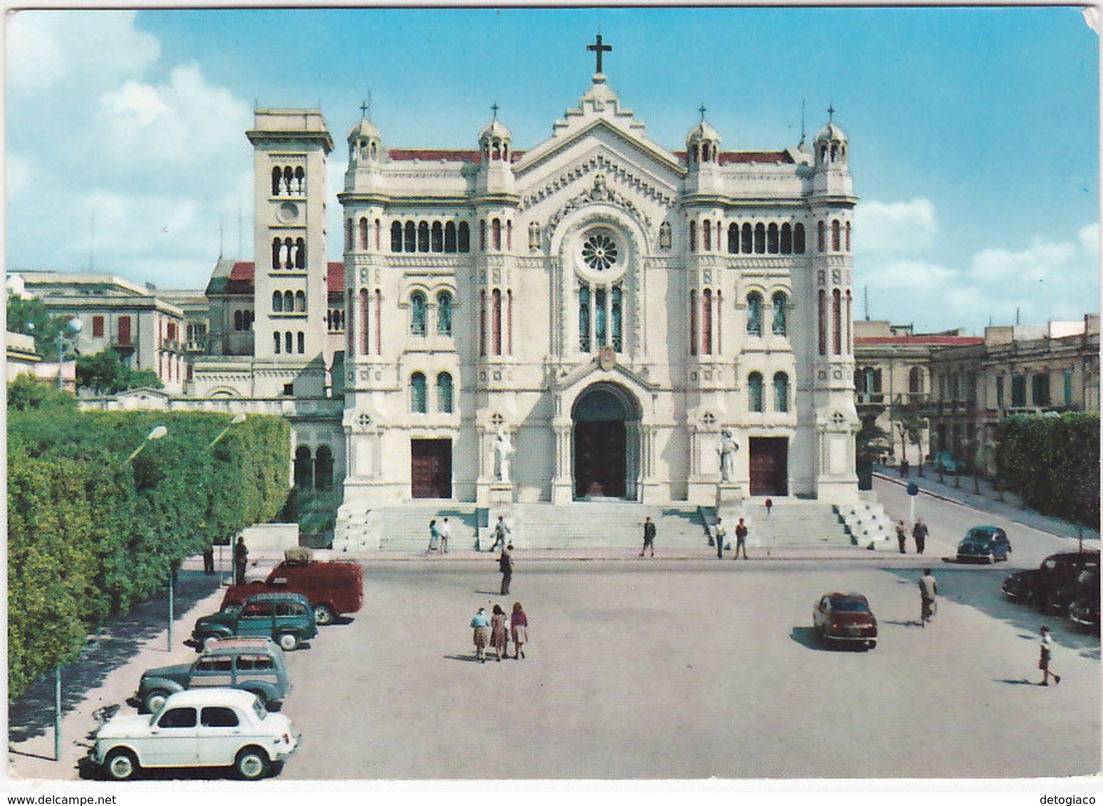 REGGIO CALABRIA - IL DUOMO - VIAGG. 1965 -3824- - Reggio Calabria