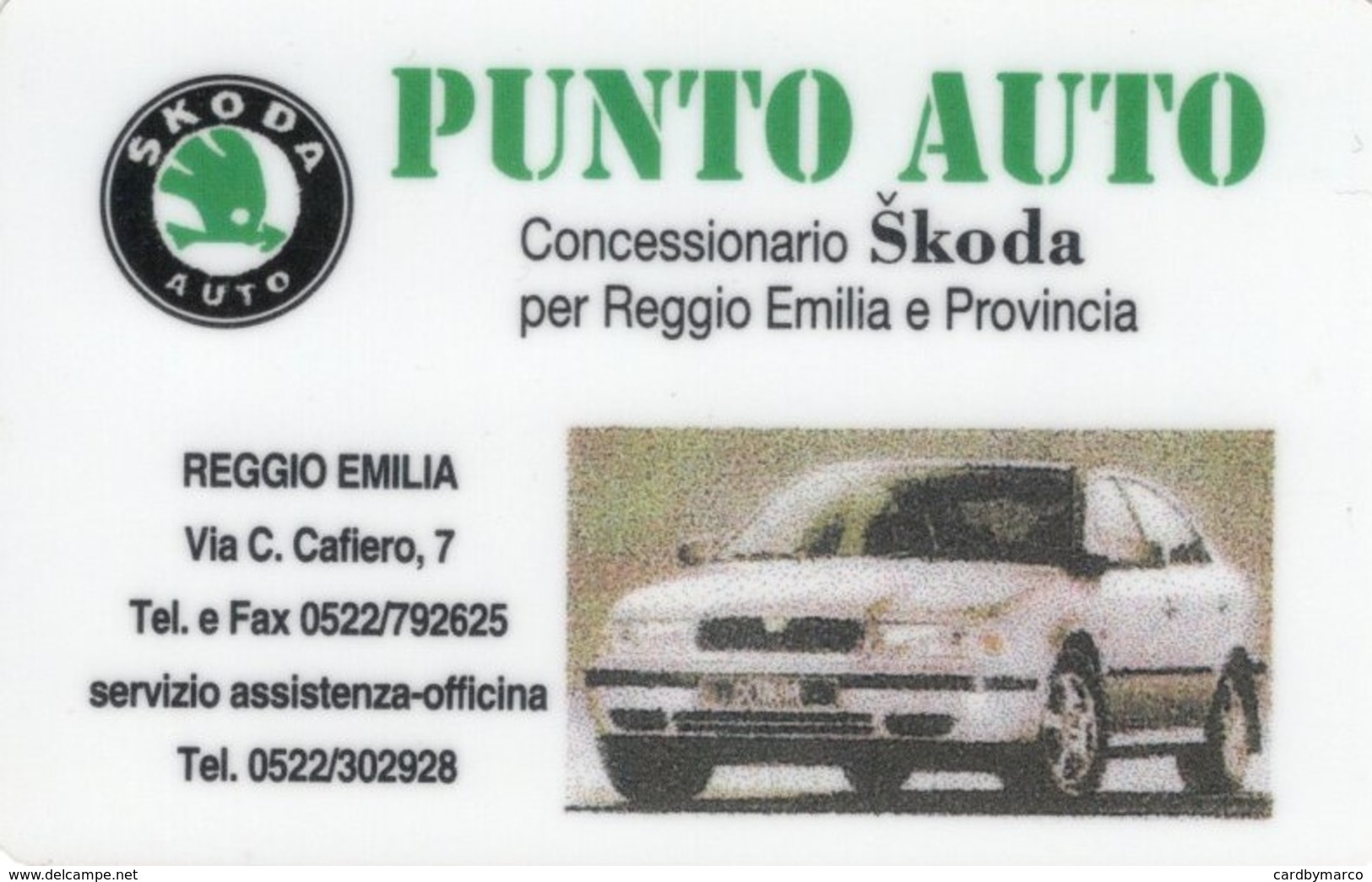 *ITALIA: VIACARD - SKODA PUNTO AUTO* - Scheda Usata (L.50000) - Altri & Non Classificati