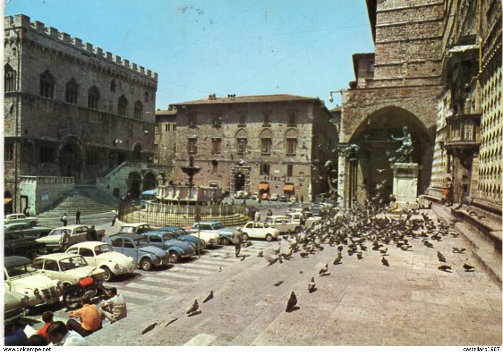 PERUGIA - Piazza IV Novembre E Fontana Maggiore - Perugia