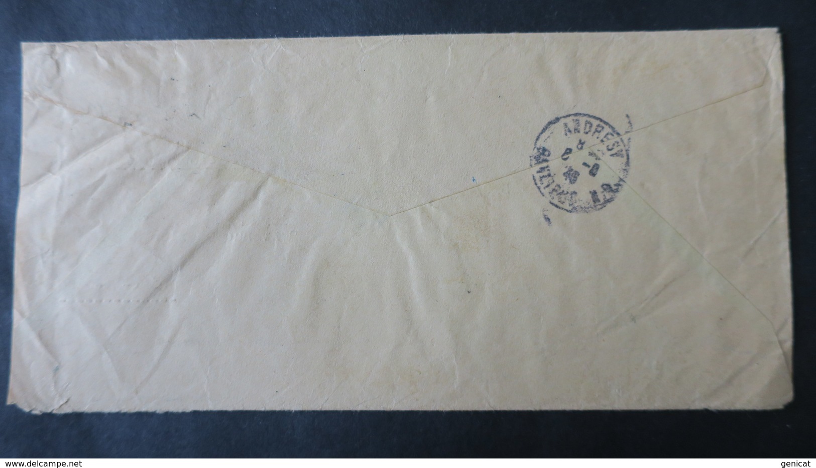 Lettre A En Tete De Hanoi En Recommandé 1946 Affr. Dulac Et Gandon Griffe BPM 403 Annexe De Hanoi TB - Guerre D'Indochine / Viêt-Nam