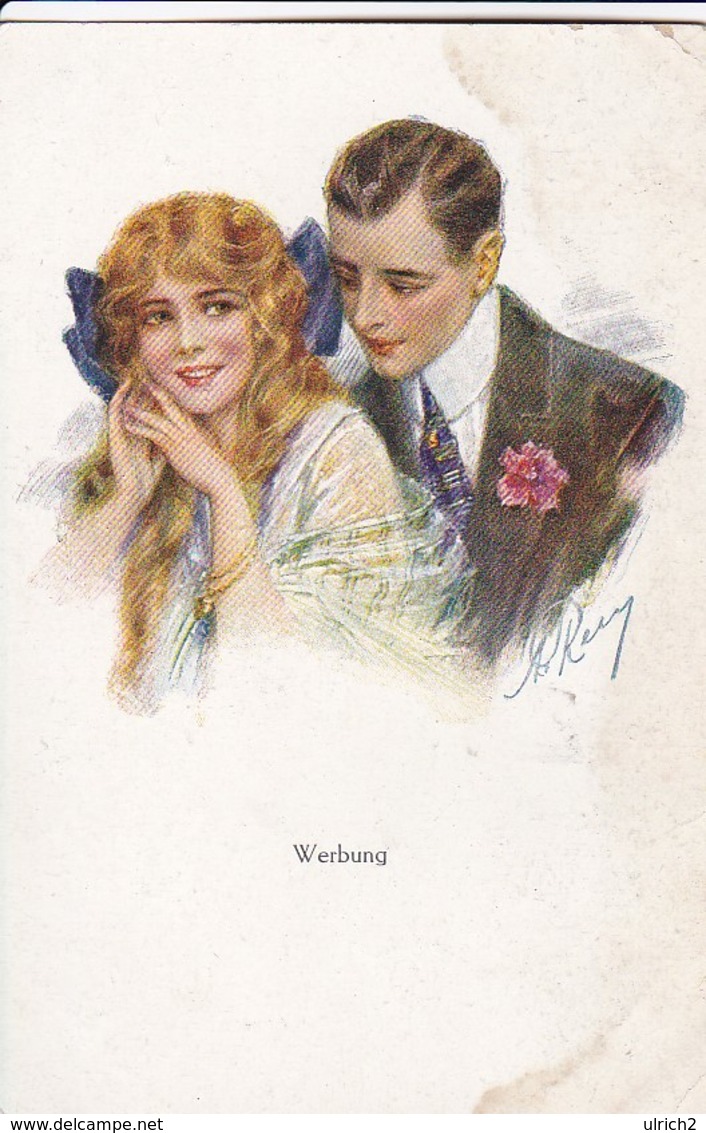 AK Künstlerkarte A. Remy - Werbung - Liebespaar - Ca. 1920 (47780) - Remy, A.