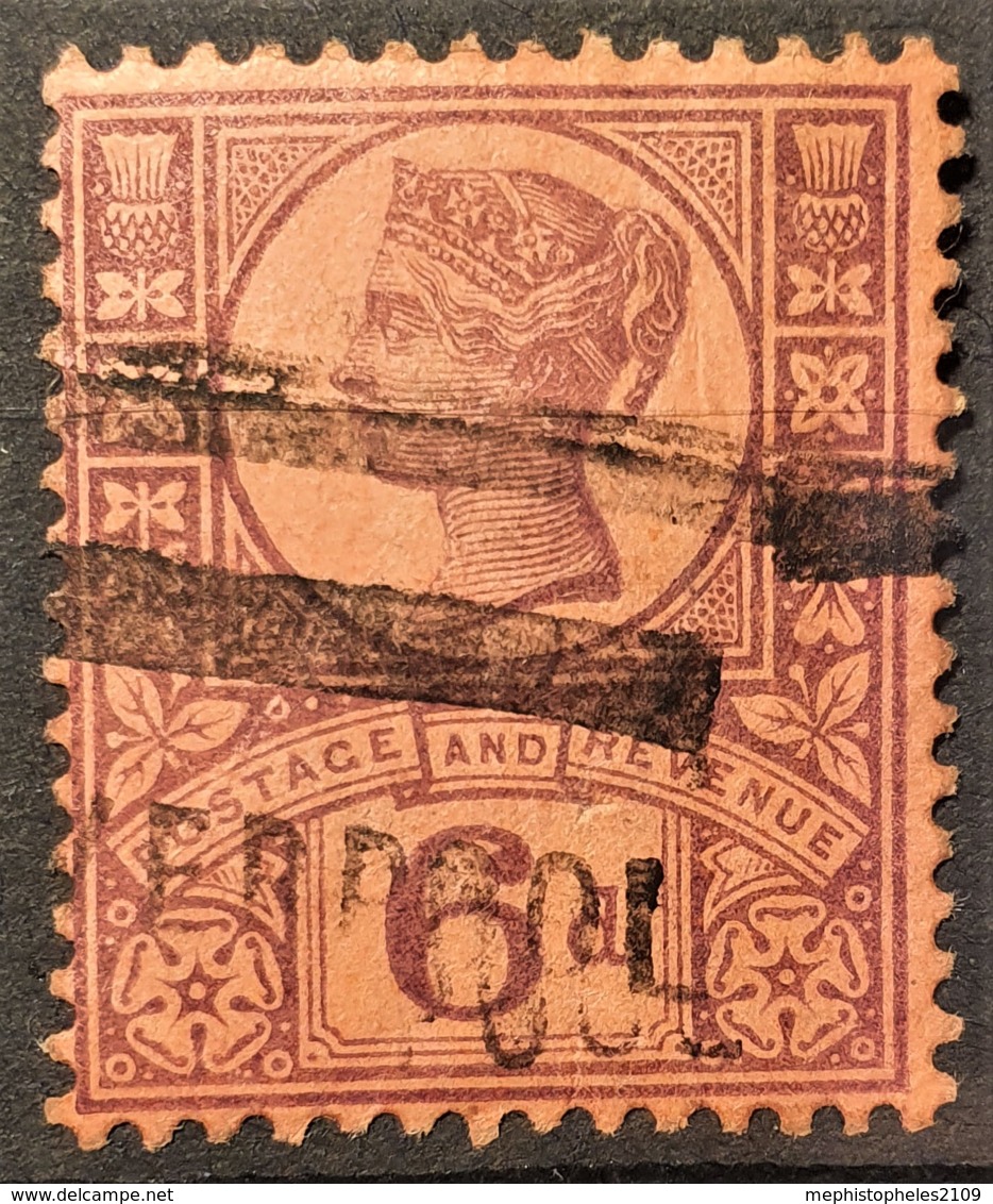 GREAT BRITAIN 1887/92 - Canceled - Sc# 119 - Jubilee Issue 6d - Oblitérés