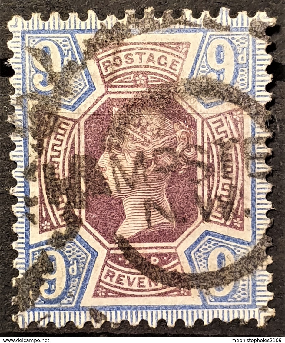 GREAT BRITAIN 1887/92 - Canceled - Sc# 120 - Jubilee Issue 9d - Oblitérés