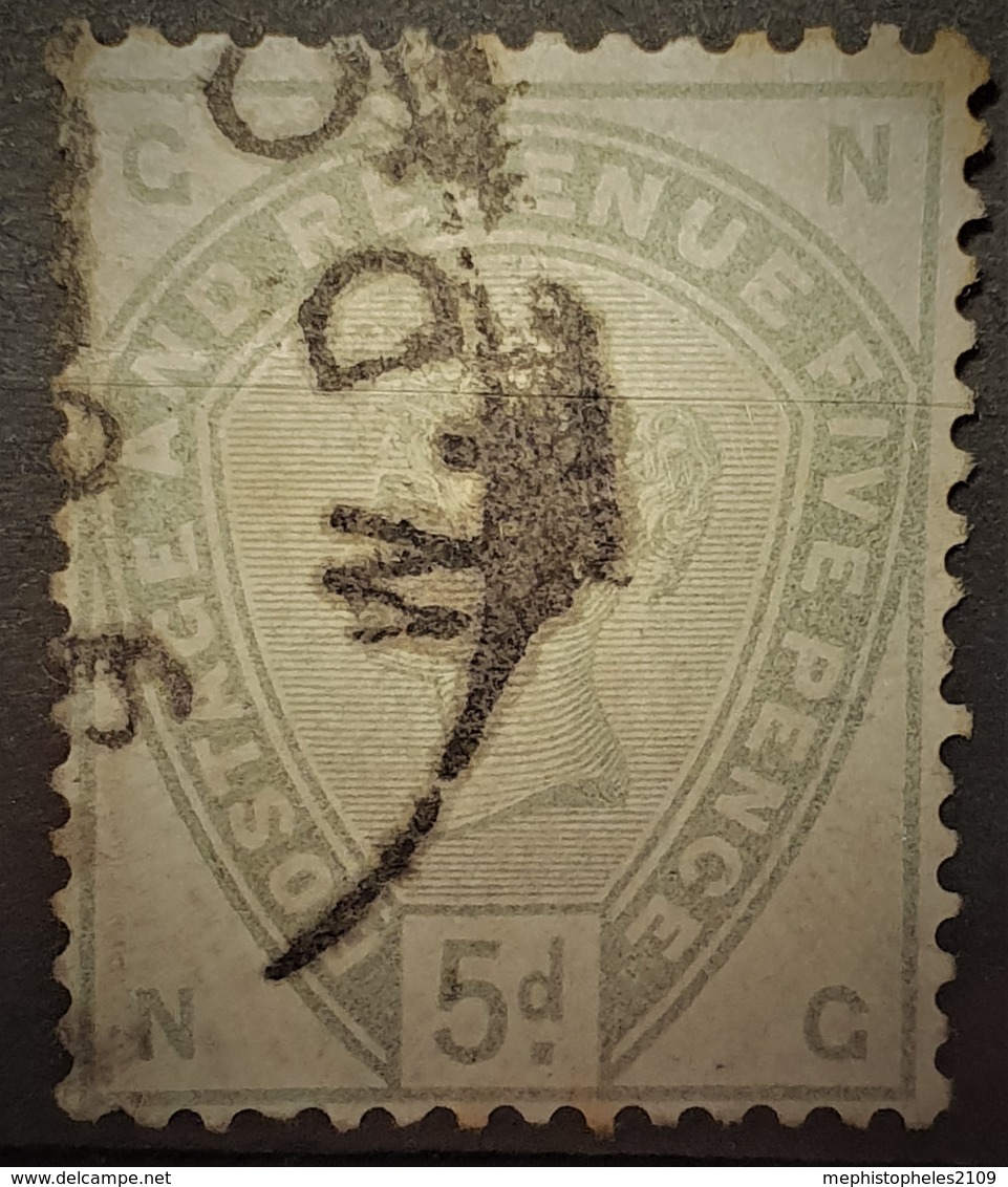 GREAT BRITAIN 1883/84 - Canceled - Sc# 104 - 5d - Gebraucht