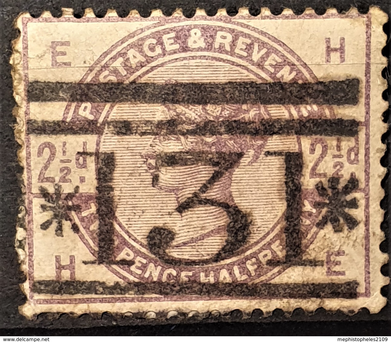 GREAT BRITAIN 1883/84 - Canceled - Sc# 101 - 2.5d - Usati