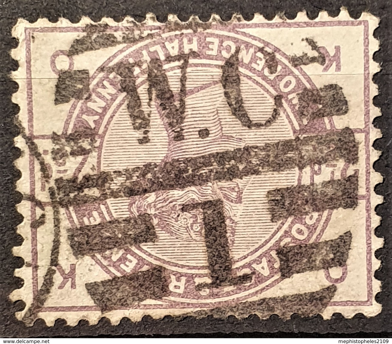 GREAT BRITAIN 1883/84 - Canceled - Sc# 101 - 2.5d - Usados