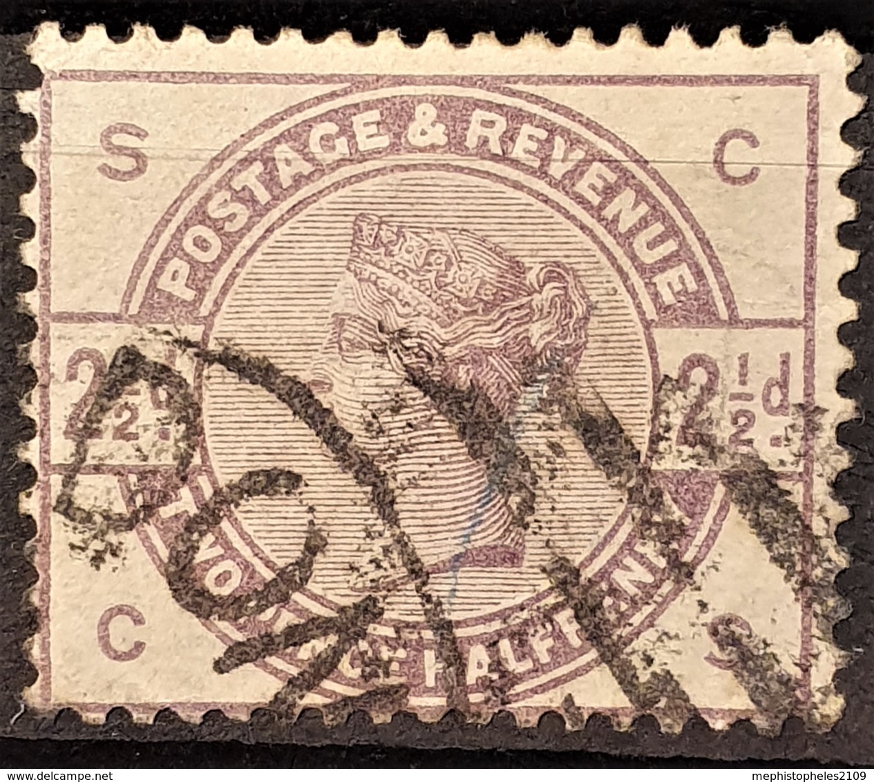 GREAT BRITAIN 1883/84 - Canceled - Sc# 101 - 2.5d - Gebruikt