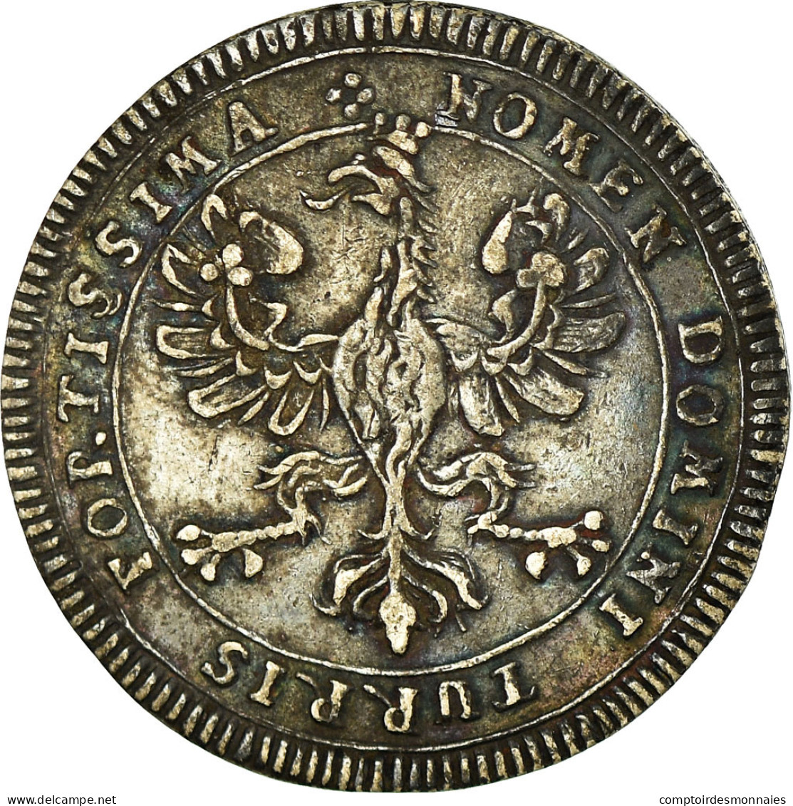 Allemagne, Jeton, Couronnement De L'empereur Charles VII, 1742, Argent, TTB - Andere & Zonder Classificatie