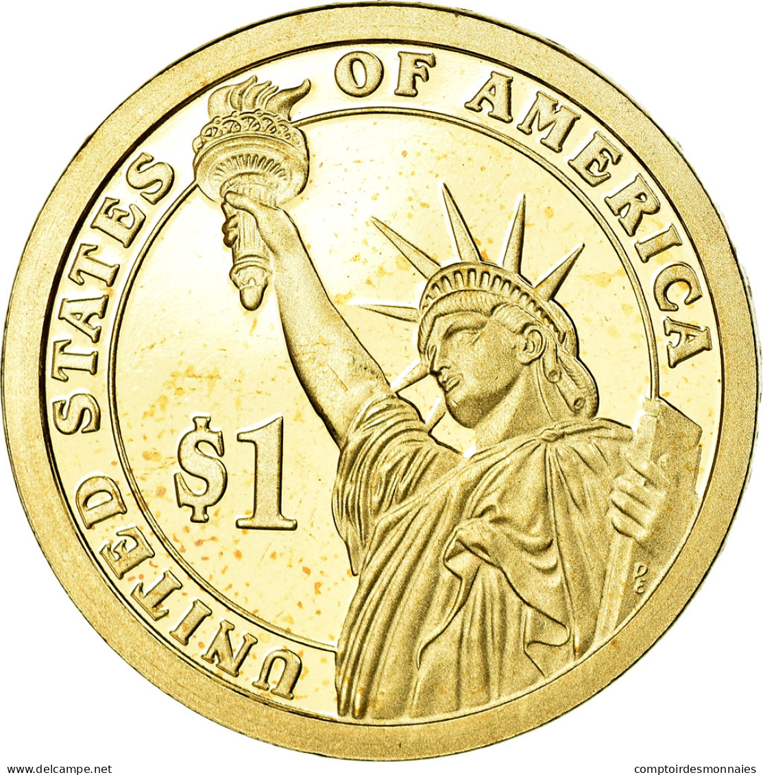 Monnaie, États-Unis, Dollar, 2008, U.S. Mint, San Francisco, Proof, FDC - Conmemorativas