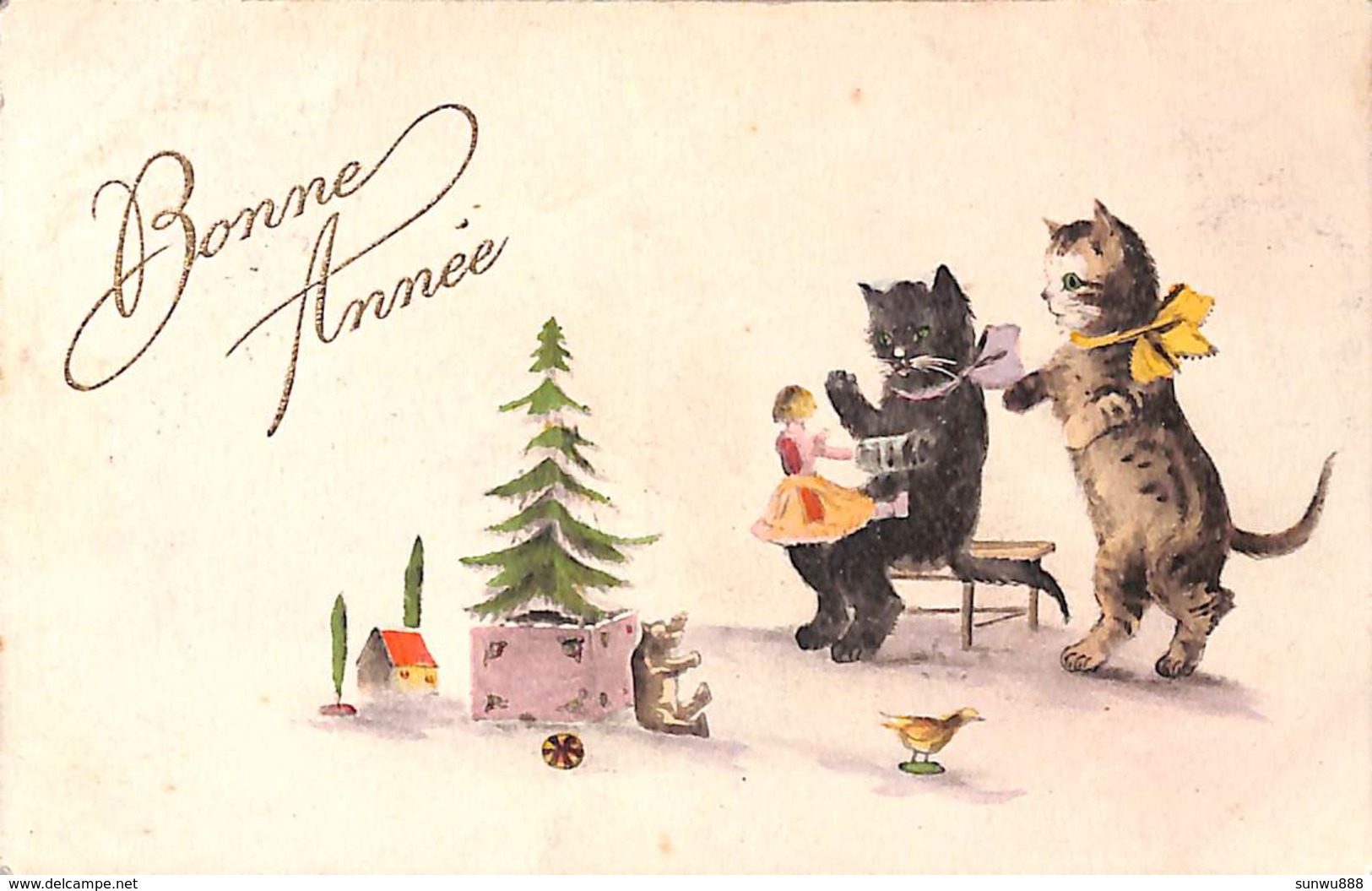 Chats Humanisés (animée Poupée Jouets1924) - Gatti