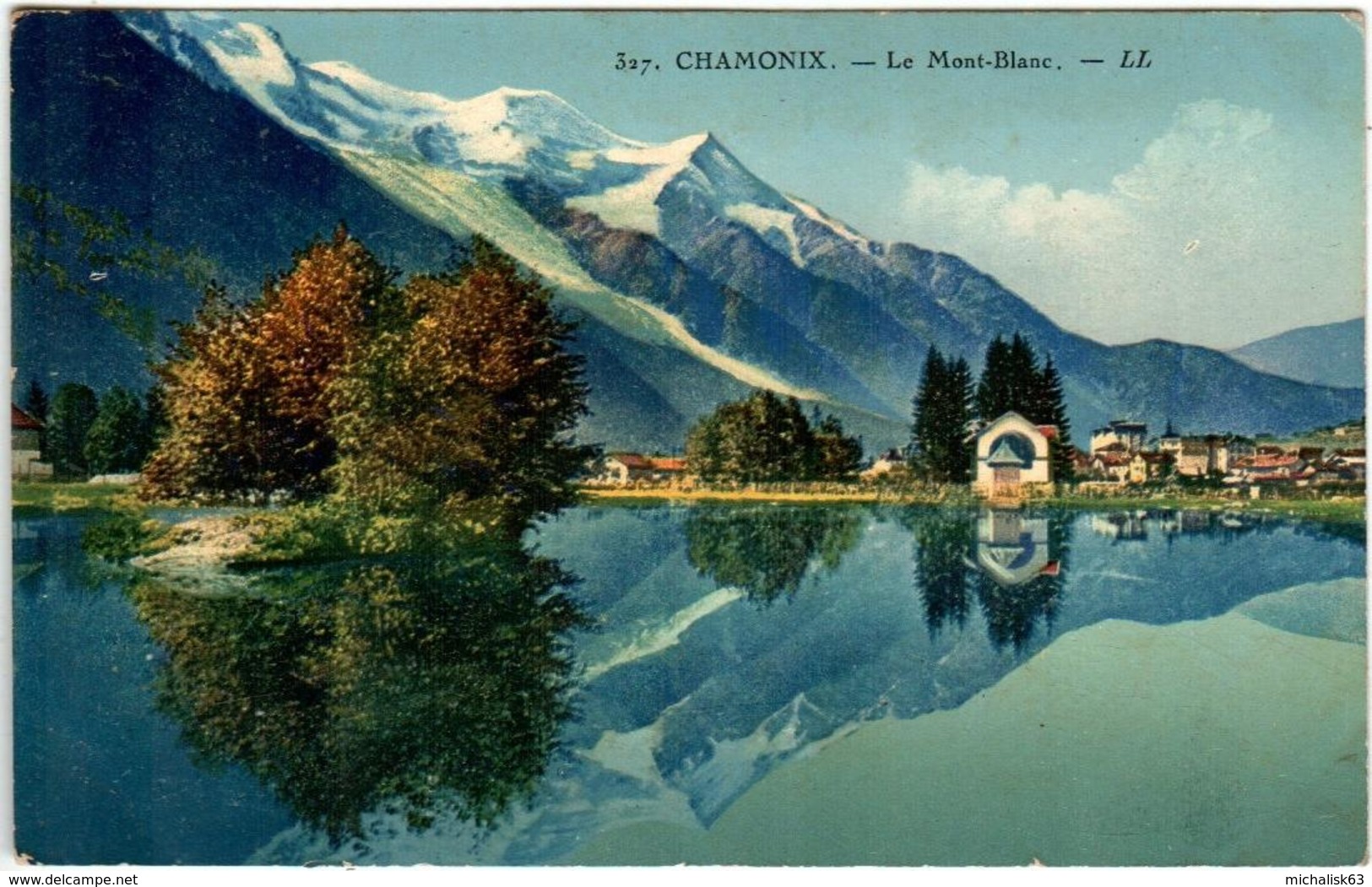 31ok 62 CPA - CHAMONIX - LE MONT BLANC - Chamonix-Mont-Blanc