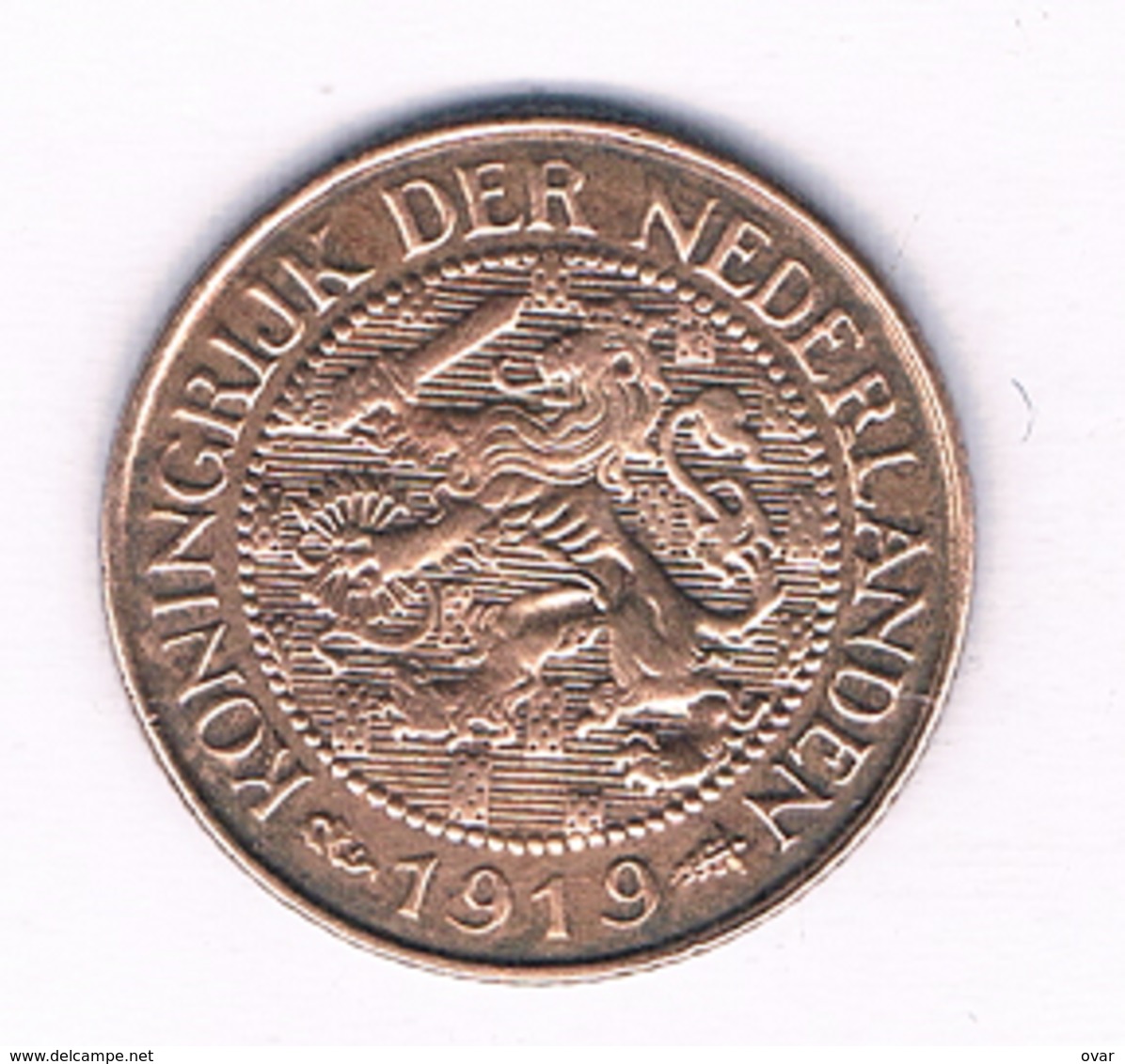 1  CENT  1919 NEDERLAND /1809/ - 1 Cent