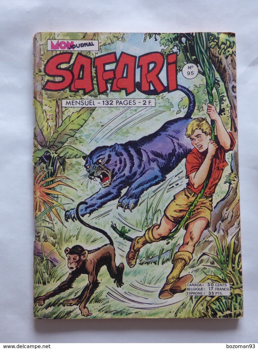 SAFARI N° 95   ALAIN DECAUX ( 7p )  TBE - Safari
