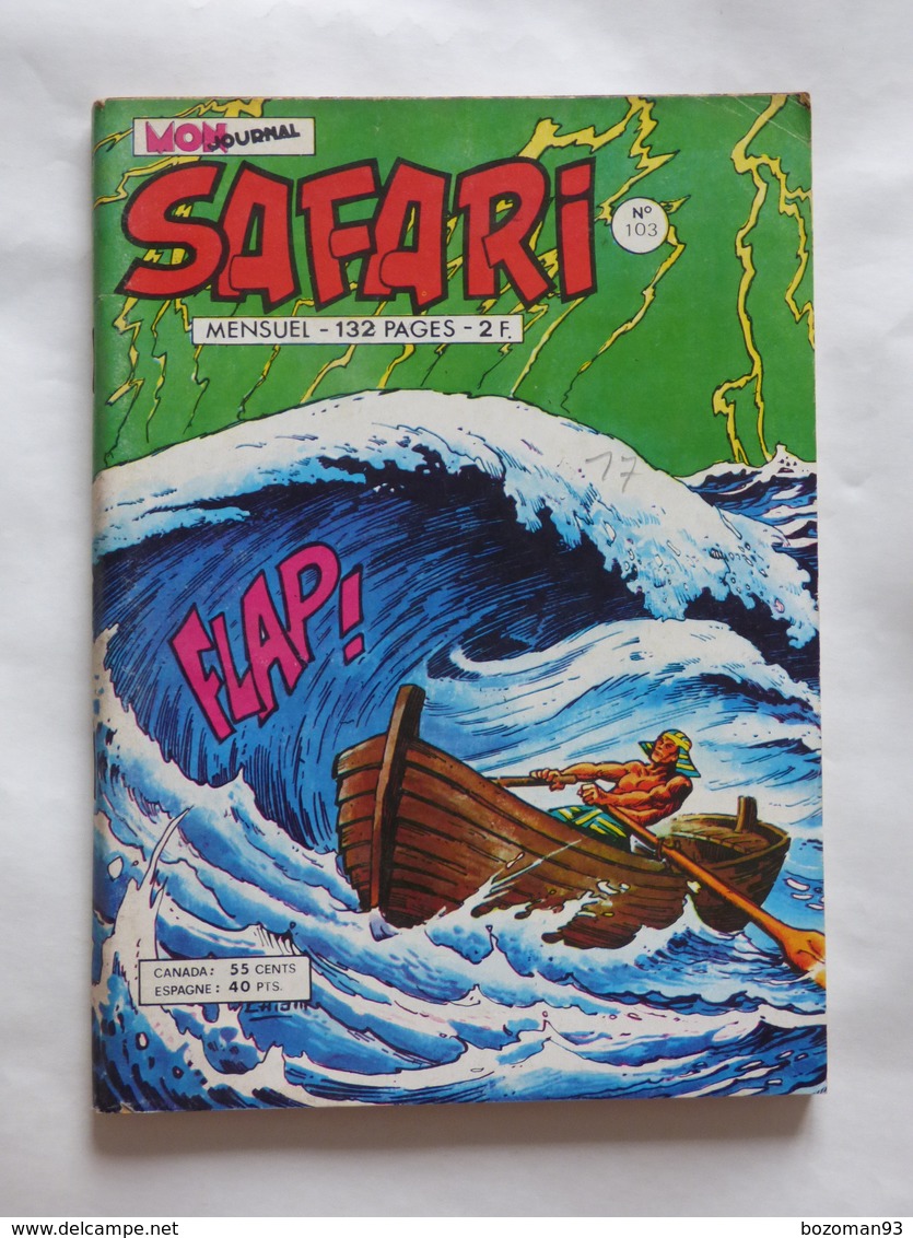 SAFARI N° 103  COMME NEUF - Safari