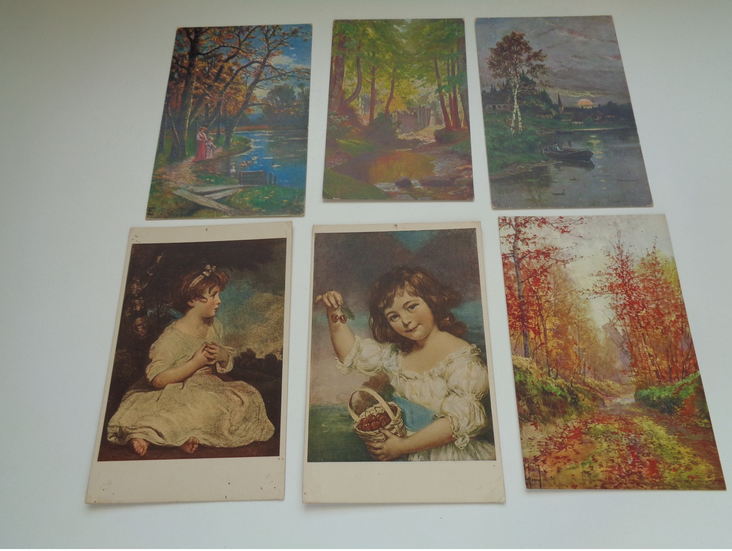 Beau Lot 60 Cartes Postales Fantaisie Peintures  Peinture     Mooi Lot 60 Postkaarten Fantasie  Schilderijen  Schilderij - 5 - 99 Cartes