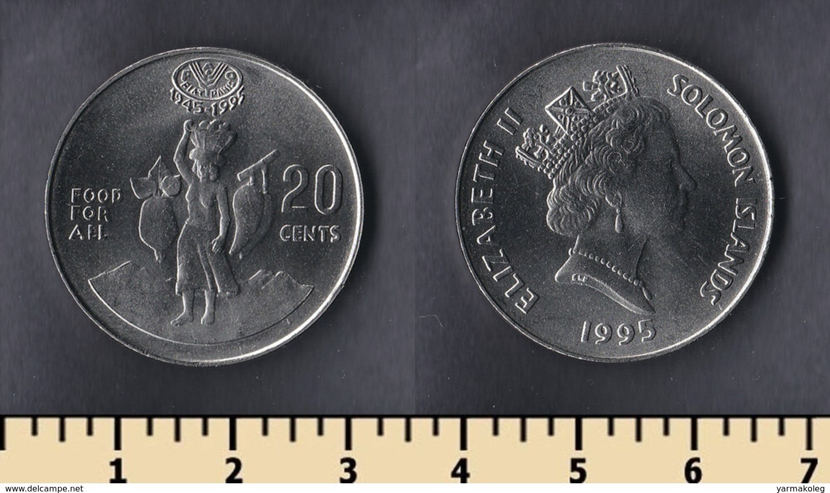 Solomon Islands 20 Cents 1995 - Solomoneilanden