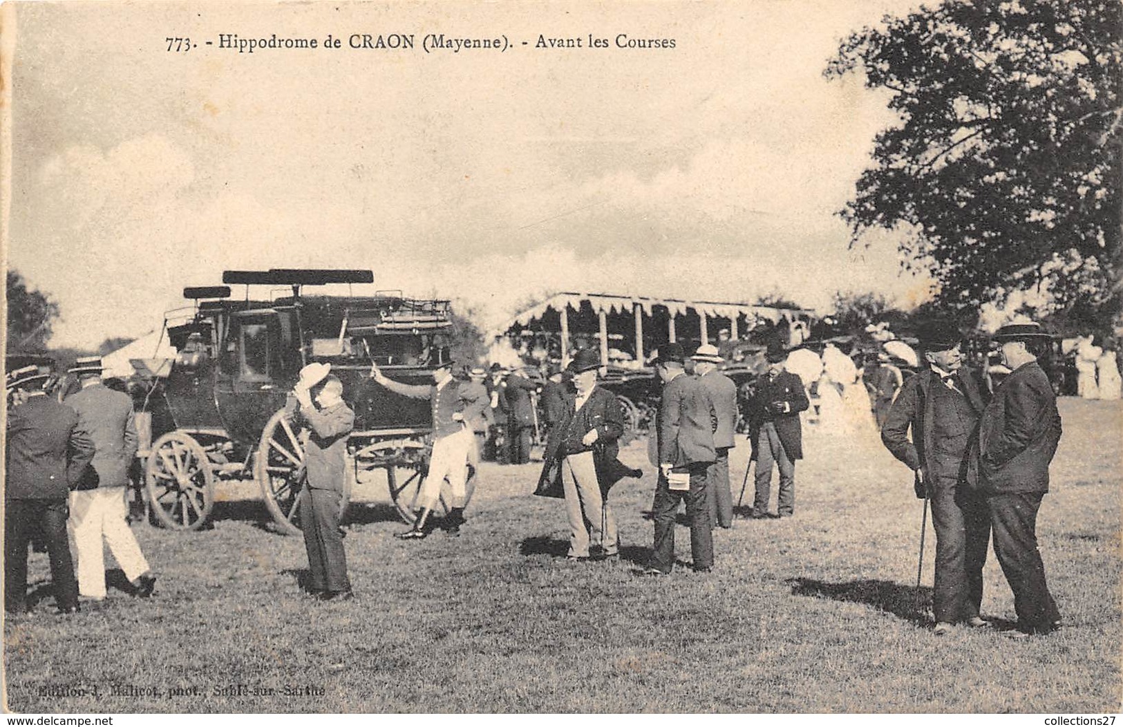 53-CRAON- HIPPODROME, AVANT LA COURSE - Craon